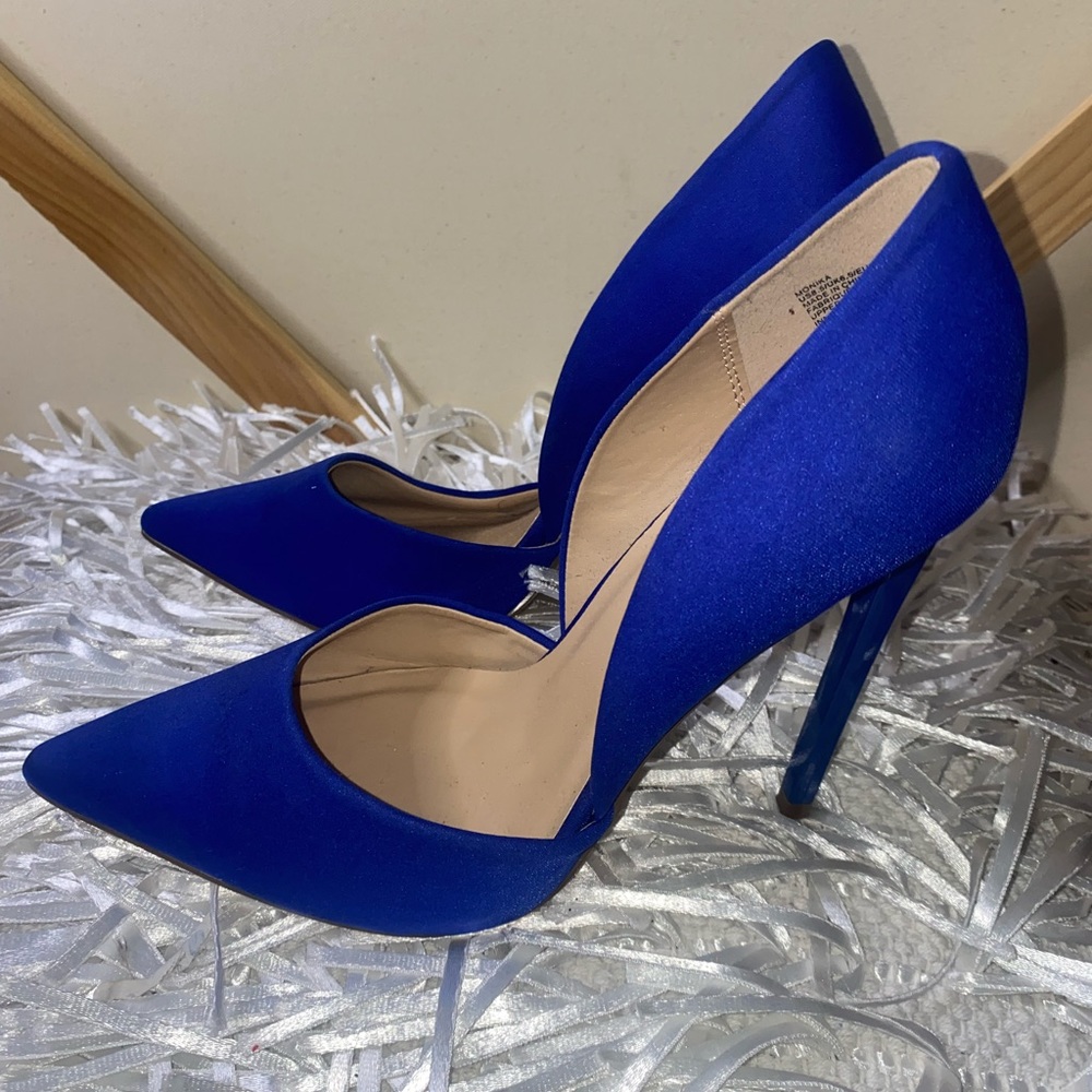 Royal Blue High Heels